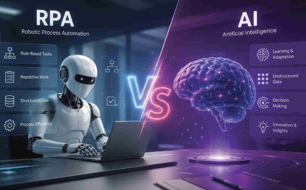 RPA vs AI What's the Difference and Which Does Your Dubai Business Need First