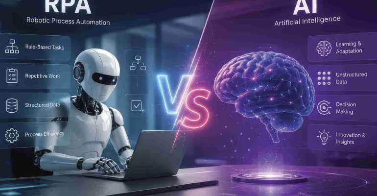 RPA vs AI What's the Difference and Which Does Your Dubai Business Need First