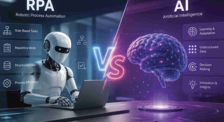 RPA vs AI What's the Difference and Which Does Your Dubai Business Need First
