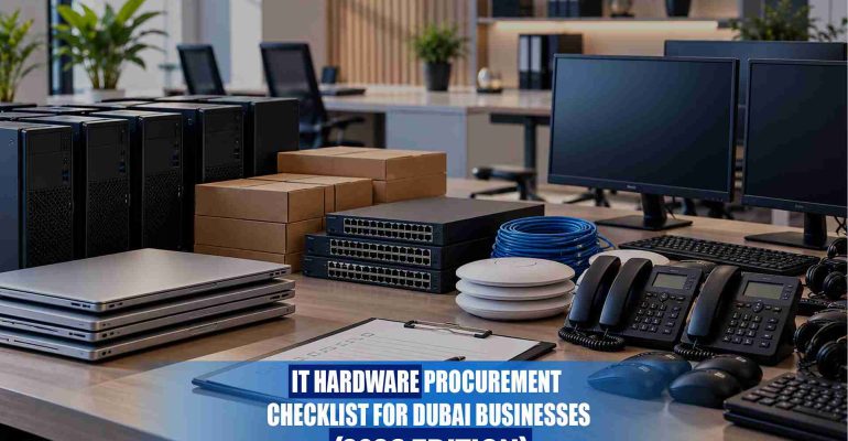 IT Hardware Procurement Checklist for Dubai Businesses (2026 Edition)